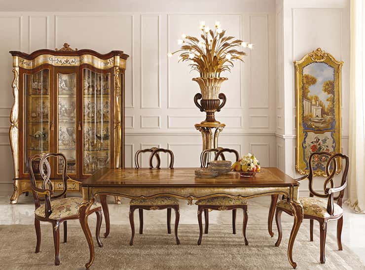 Arredamento classico zona living andrea fanfani